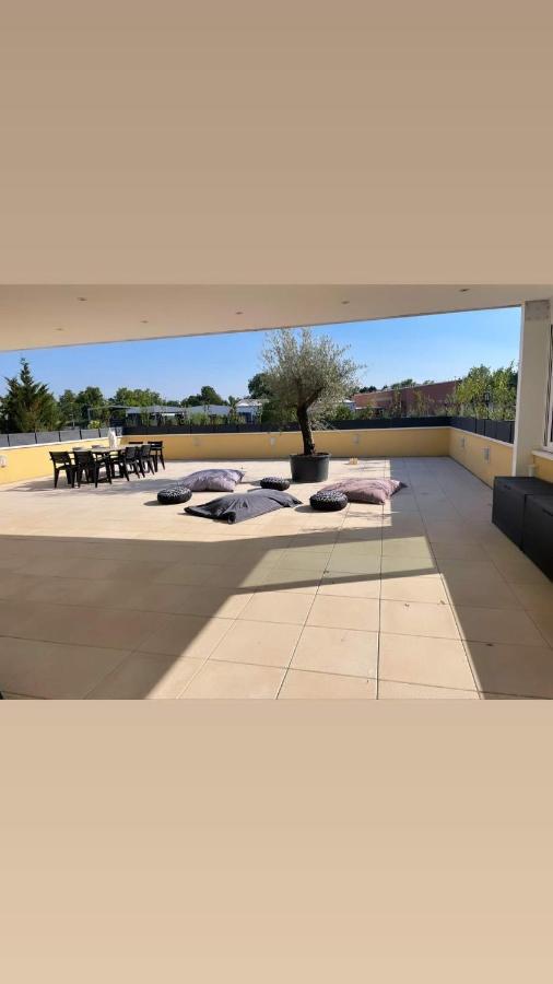 Ferienwohnung La Terrasse Du Parc Marckolsheim Exterior foto