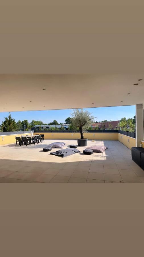 Ferienwohnung La Terrasse Du Parc Marckolsheim Exterior foto