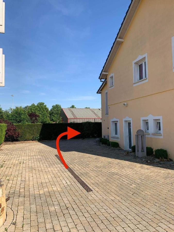 Ferienwohnung La Terrasse Du Parc Marckolsheim Exterior foto