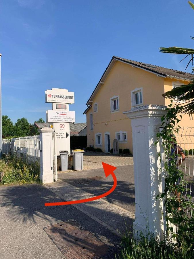 Ferienwohnung La Terrasse Du Parc Marckolsheim Exterior foto