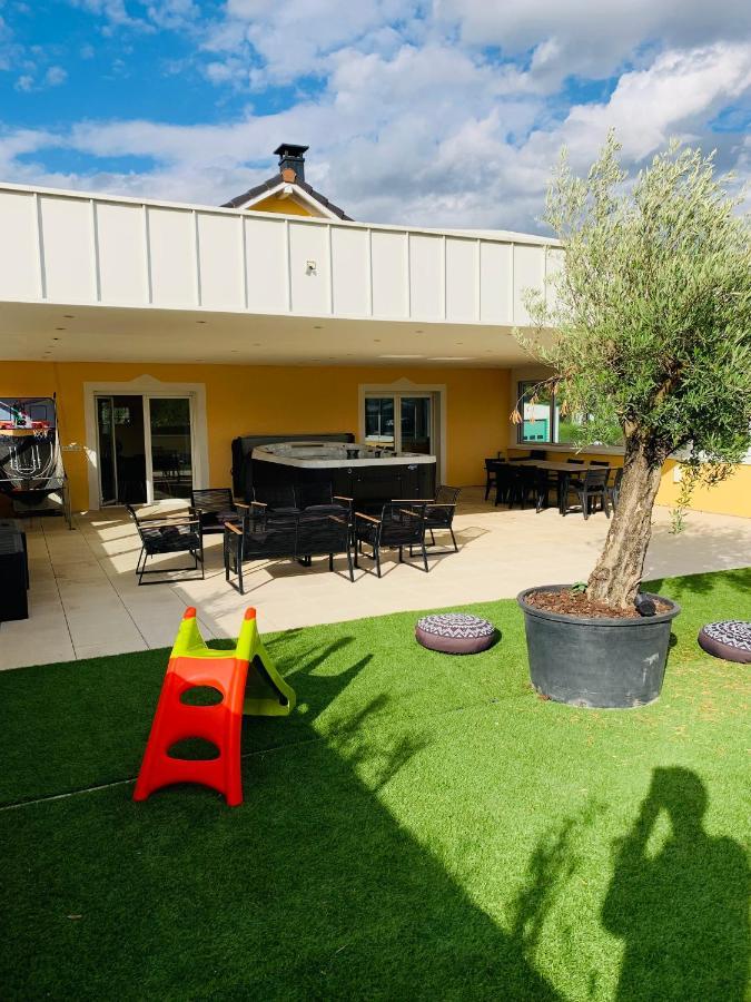 Ferienwohnung La Terrasse Du Parc Marckolsheim Exterior foto