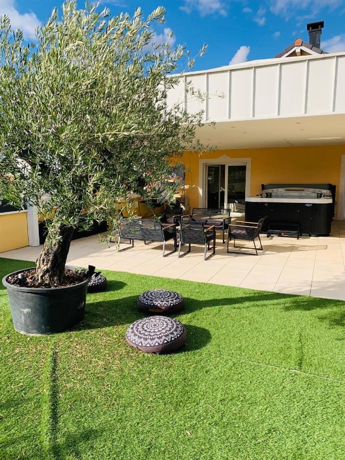 Ferienwohnung La Terrasse Du Parc Marckolsheim Exterior foto