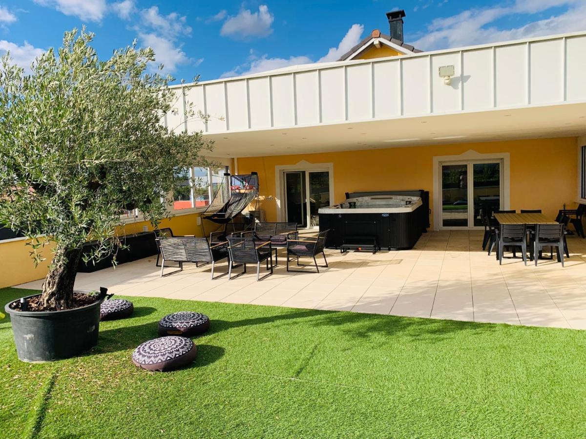 Ferienwohnung La Terrasse Du Parc Marckolsheim Exterior foto